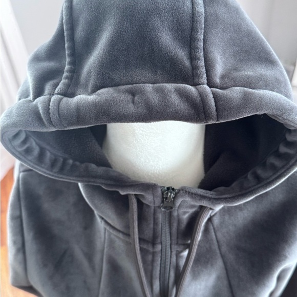 Gray Fleece Full Sip Hoodie - Picture 12 of 12